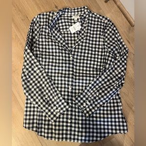 NWT - J Crew Plaid Button Up